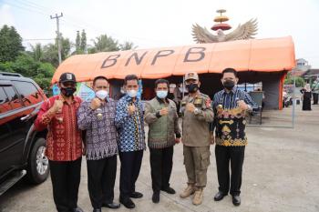 Tim Monitoring PPKM yang Dibentuk Gubernur Arinal Pantau Penanganan Pencegahan Covid-19 di Pesawaran dan Lampung Selatan